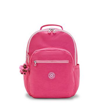 Kipling Seoul Large 15" Backpack Laptoptassen Roze | NL 1565LI